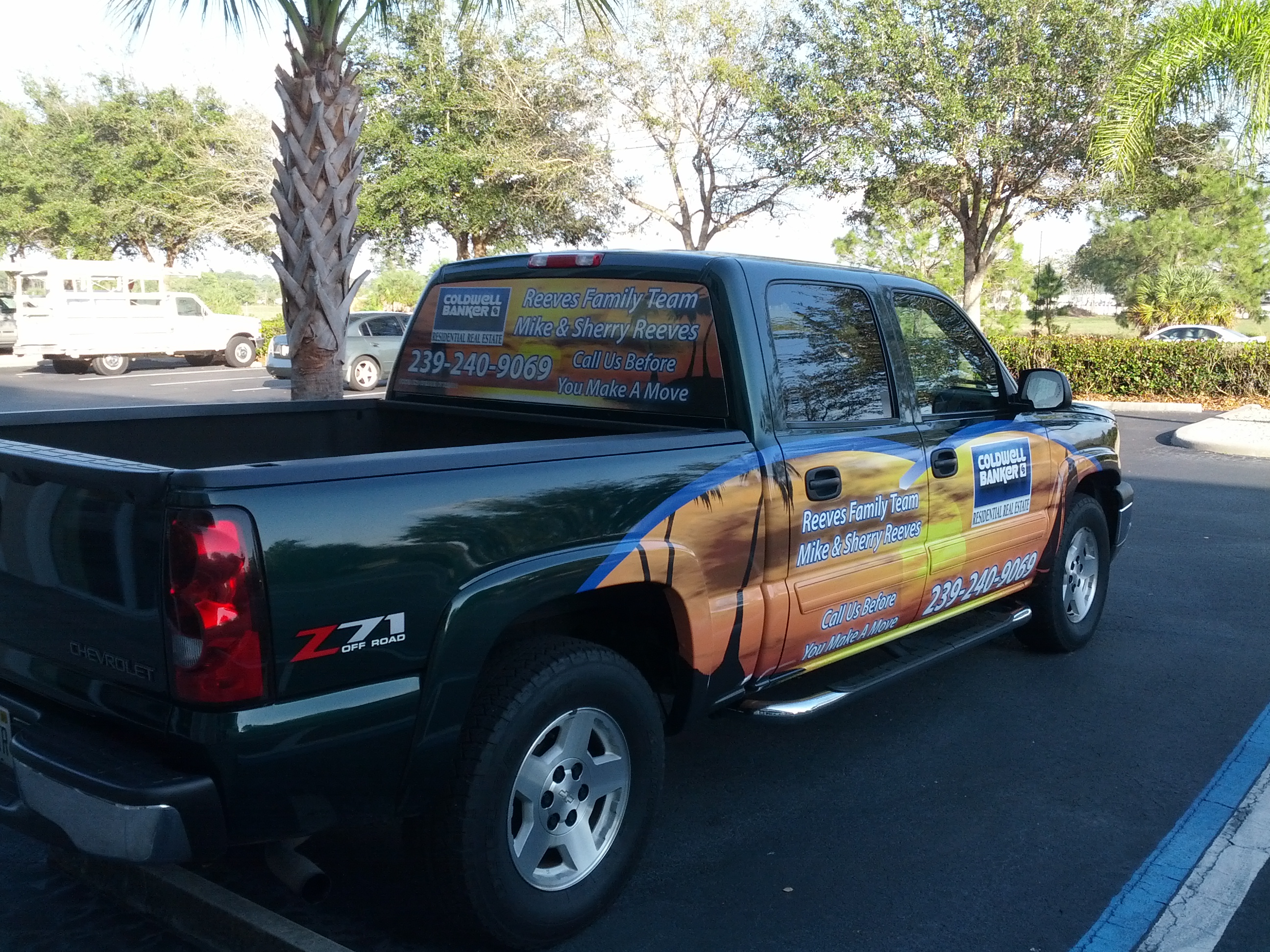 Partial Truck Wrap